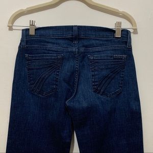 7 For All Mankind 7FAM Dark Blue Dojo Jeans 26